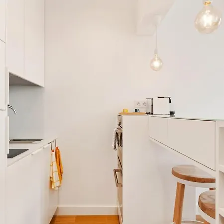 Modern Portuguese 1 Bedroom In Belem Lägenhet *